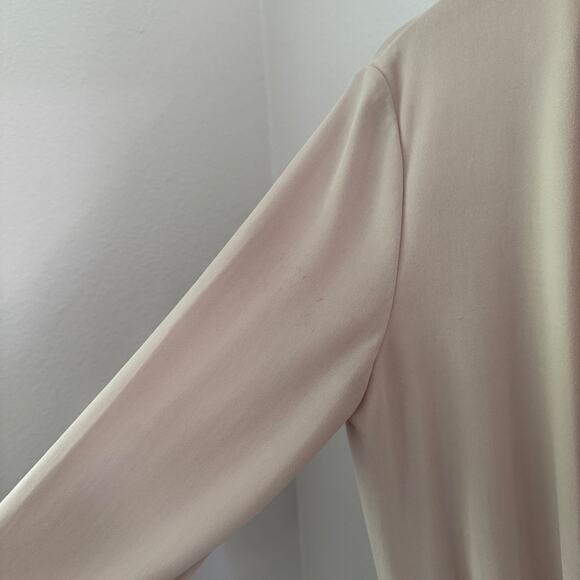 MM Lafleur Deneuve Crepe Wrap Blouse Sz Medium - Picture 8 of 10